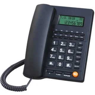Corded Landline Phone Big Button Household Business Desktop Landline Telephone